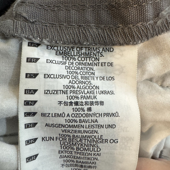 5.11 Tactical Canvas Cotton Pants Men’s 42x30 Gray Cargo Utility Work Outdoor - Picture 14 of 15